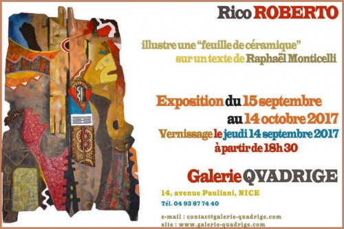 rico roberto, galerie quadrige nice