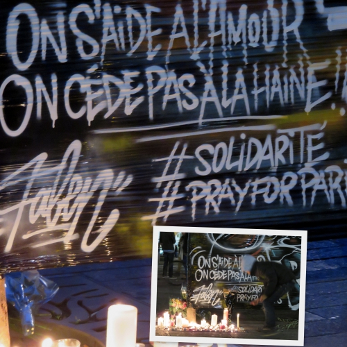Attentats Paris 13 novembre, Pray for Paris,