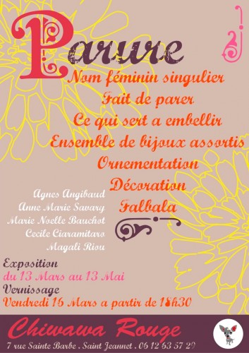 atelier chiwawa rouge, st jeannet