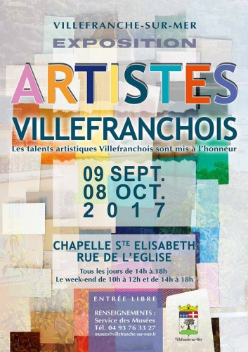 artistes villefranchois, chapelle sainte elisabeth